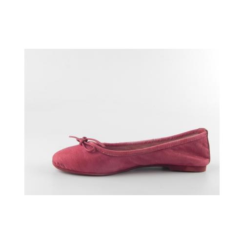 Balerini dama din piele E400 Rosso capra-intagliata