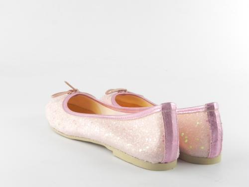 Balerini dama E400 Glitter-Rosa