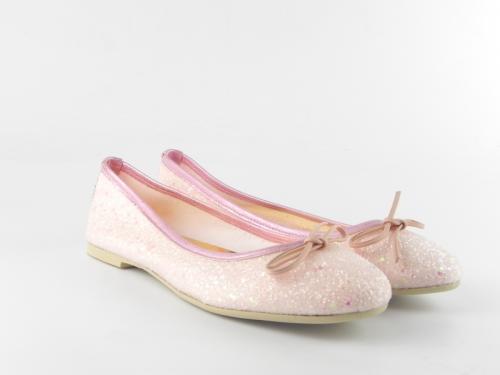 Balerini dama E400 Glitter-Rosa