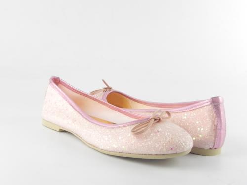 Balerini dama E400 Glitter-Rosa