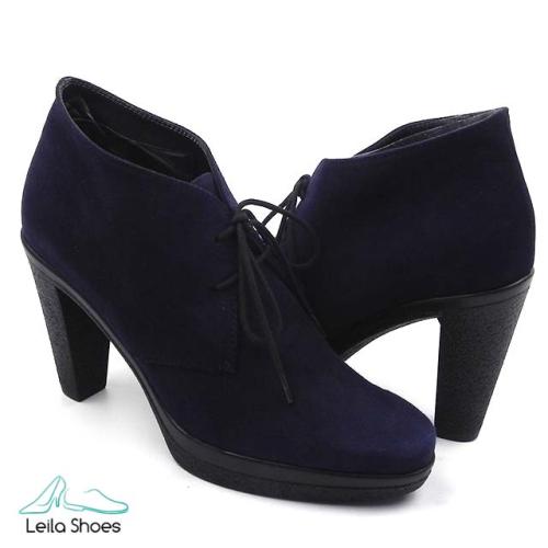 Botine dama din piele intoarsa naturala VV 345
