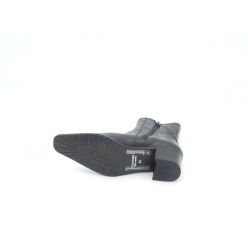 Botine dama din piele naturala Criss Negru