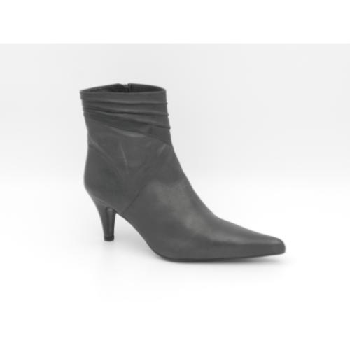 Botine dama din Piele naturala Gill gri