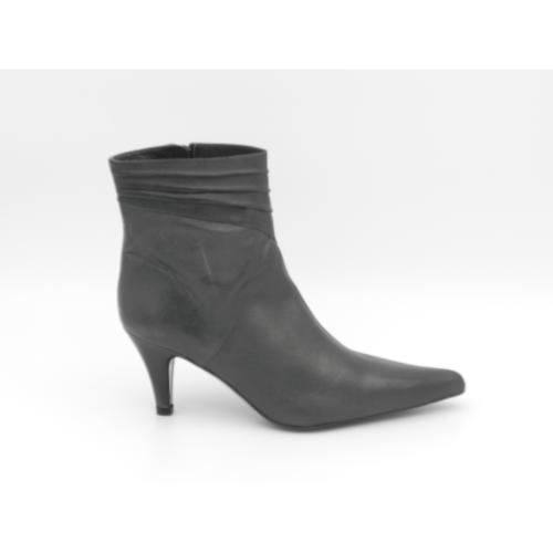 Botine dama din Piele naturala Gill gri