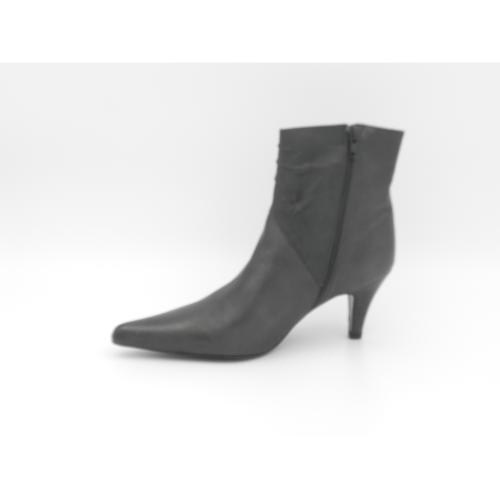 Botine dama din Piele naturala Gill gri