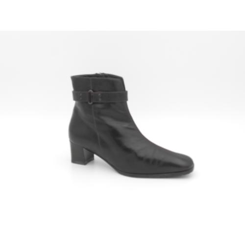 Botine dama din piele naturala Iry maro