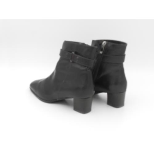 Botine dama din piele naturala Iry maro