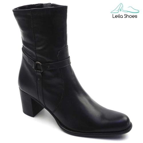 Botine dama din piele naturala VV 339