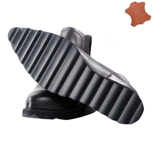 Botine dama piele naturala Eryn NAP-TDM2