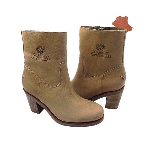 Botine dama din piele naturala Shabbies Amasterdam Noemi