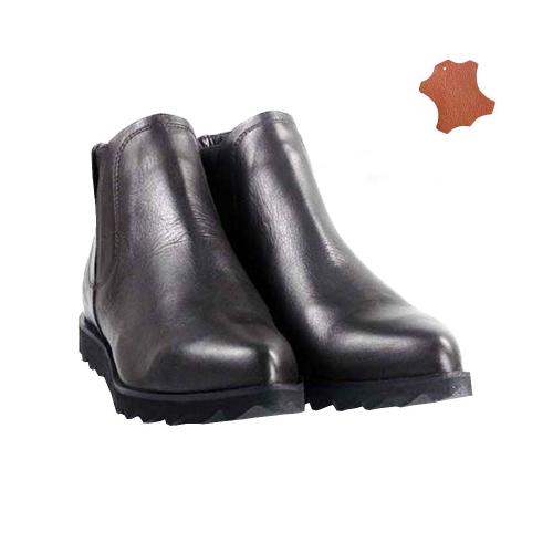 Botine dama maro din piele naturala Eryn2