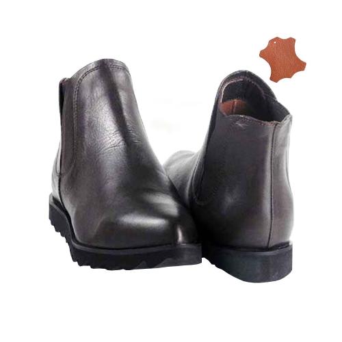 Botine dama maro din piele naturala Eryn2