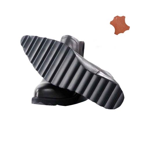 Botine dama maro din piele naturala Eryn2