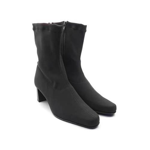 Botine piele naturala din lycra ValleVerde 120