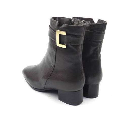 Botine imblanite din piele naturala VV 153 