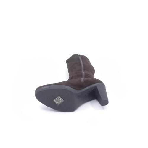 Cime dama din piele naturala intoarsa Luna maro