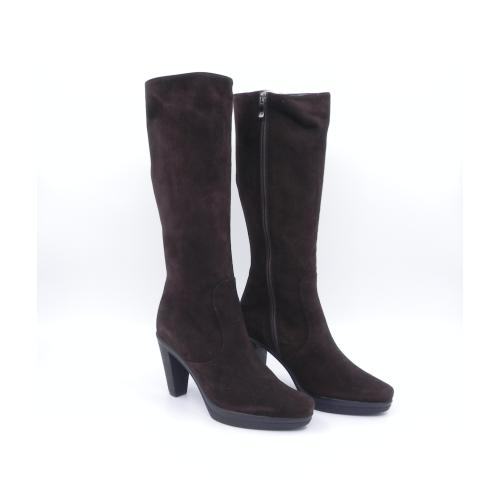 Cime dama din piele naturala intoarsa Luna maro