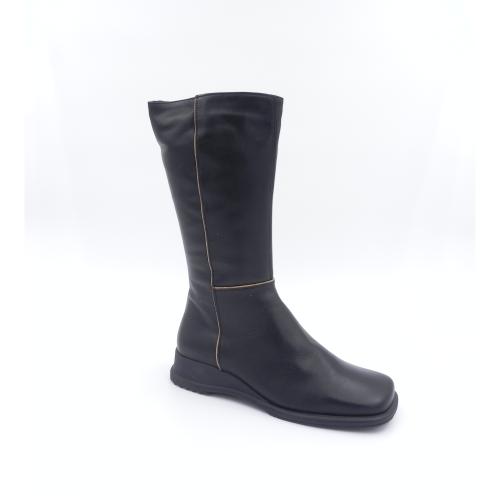 Cizme dama din piele naturala Nolaro negru