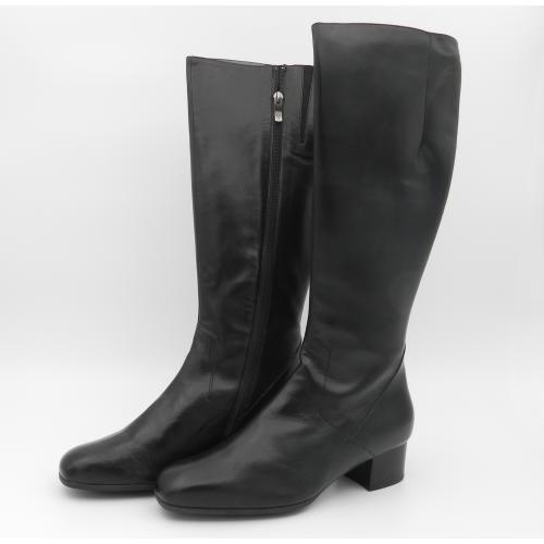 Cizme dama din piele naturala Simpler negru