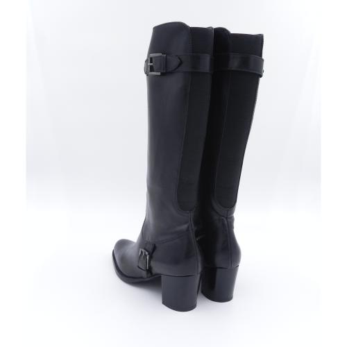 Cizme dama din piele naturala Vela negru