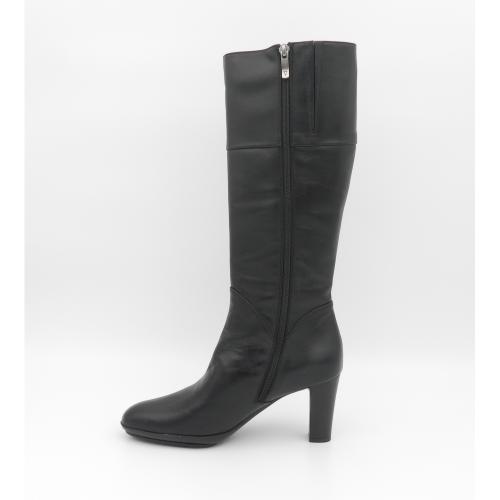 Cizme dama din piele naturala Velvet negru