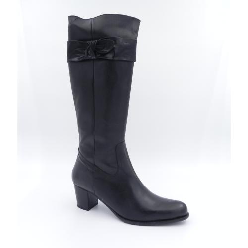 Cizme dama din piele naturala Virelli negru