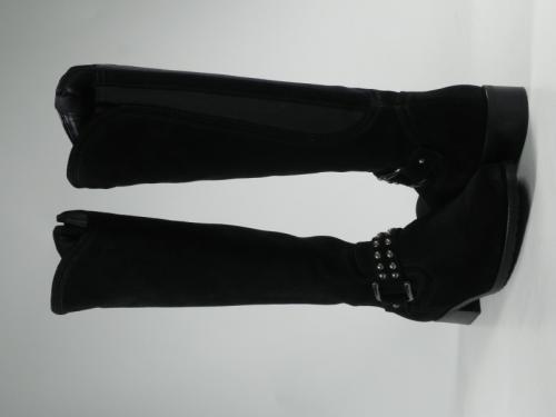 Cizme dama din piele velur 8167-008
