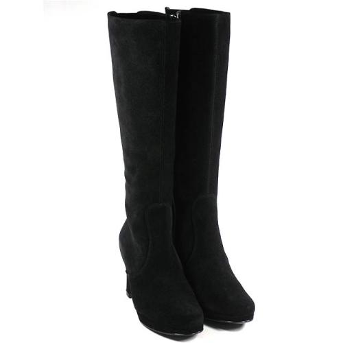 Cizme dama din piele velur 8269-006