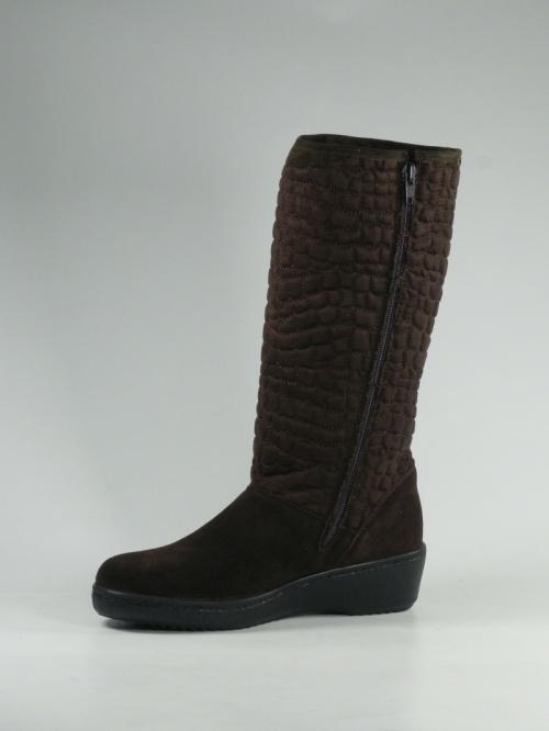 Cizme dama din piele velur cu Skalli 1739-004