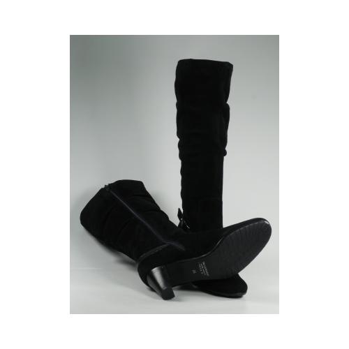 Cizme dama din piele velur VALLEVERDE 8191-006