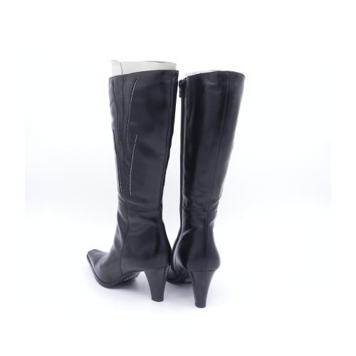 Cizme dama elegante din piele naturala Muse negru