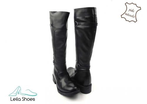 Cizme dama din piele naturala Valleverde 102 