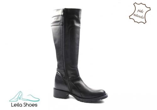 Cizme dama din piele naturala Valleverde 102 