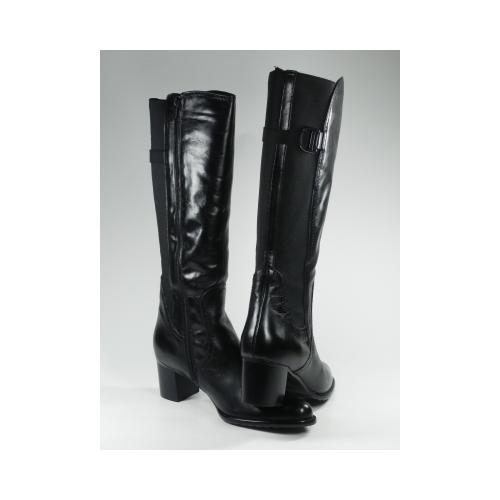 Cizme Dama piele naturala negru VALLEVERDE 8233-006 Lucky