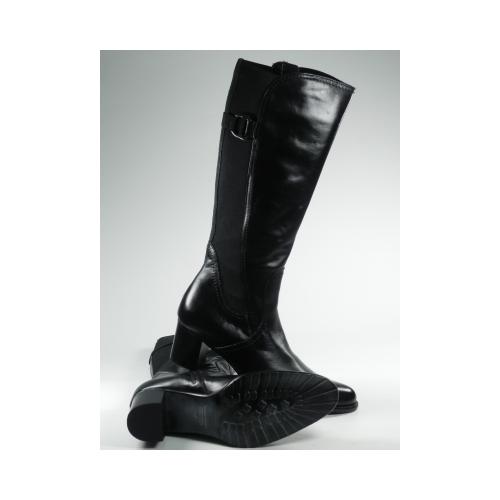 Cizme Dama piele naturala negru VALLEVERDE 8233-006 Lucky