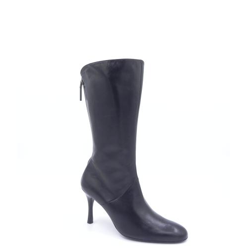 Cizme dama scurte din piele naturala Mixe negru