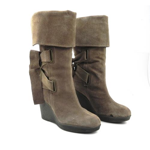 Cizme Dama din piele naturala intoarsa Valle Verde 1706-045