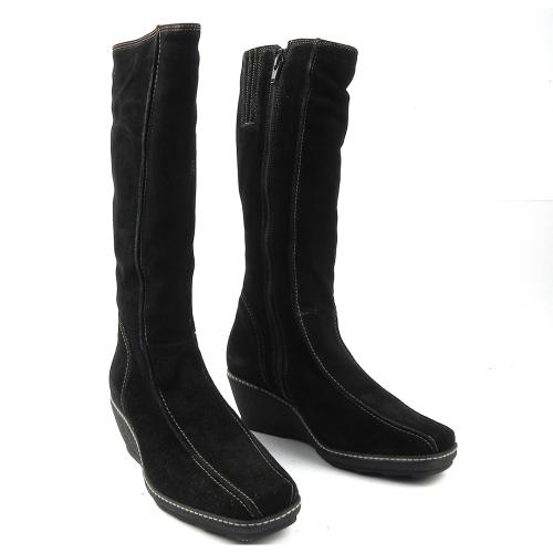 Cizme Dama din piele naturala intoarsa Valle Verde 8282-006