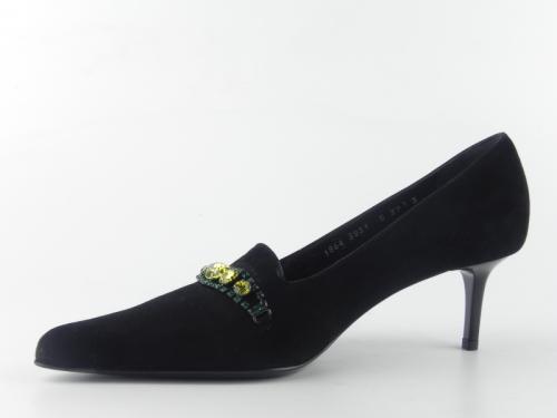 Pantofi din piele naturala intoarsa Valleverde 1864-006