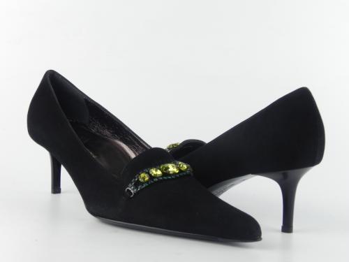 Pantofi din piele naturala intoarsa Valleverde 1864-006