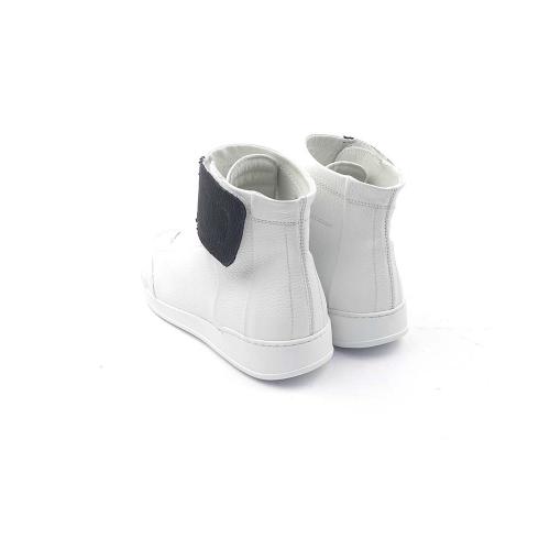 Ghete albe piele naturala barbati Brock ITA-KH35