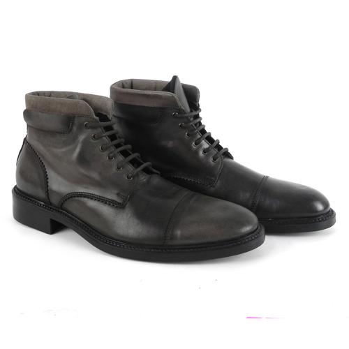 Ghete Gri piele naturala Franco DAVG008M