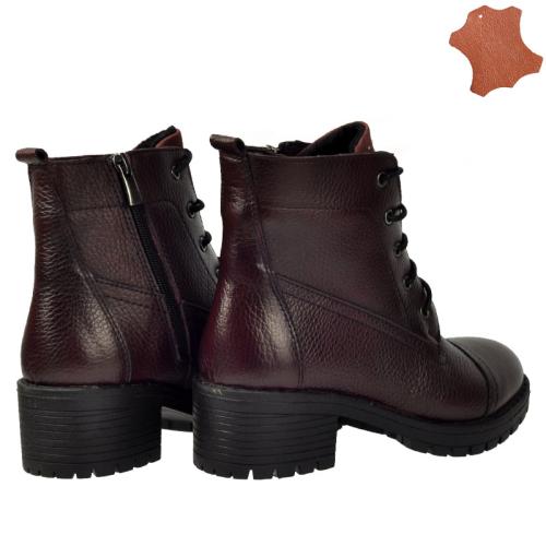 Ghete dama BUBULINA bordo