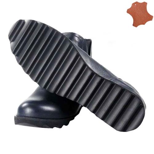 Ghete dama Haley BOX NAP-BLU1