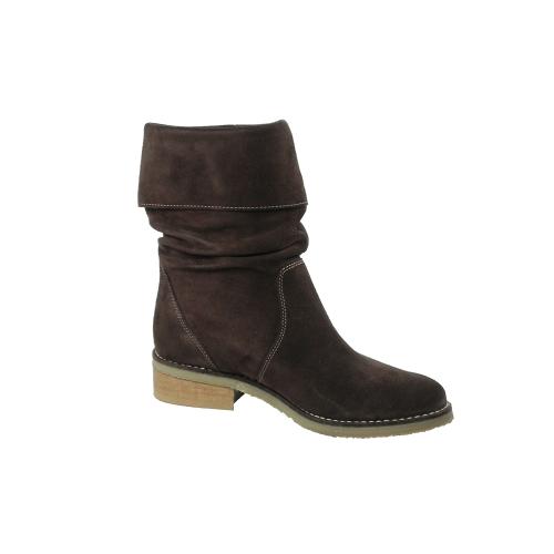 Ghete Dama piele intoarsa maro VALLEVERDE  Hasky