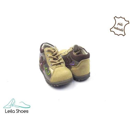 Ghete din piele naturala BAM 513