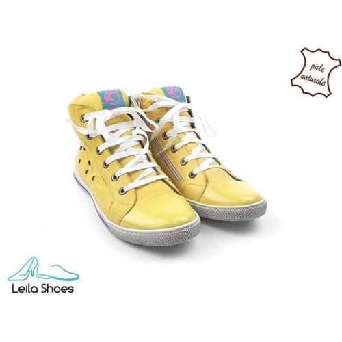 Ghete din piele naturala BAM 600