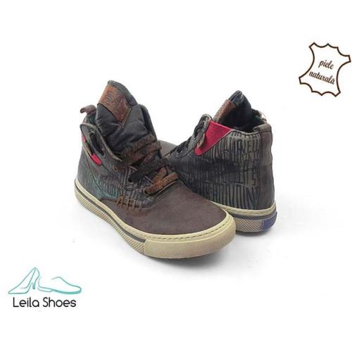 Ghete sport, din piele naturala BAM 608