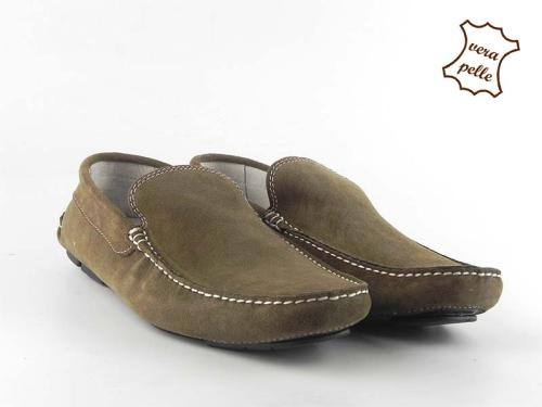Mocasini din piele intoarsa Peter MOK 10 