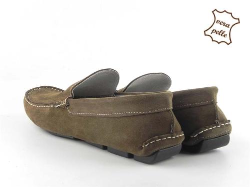 Mocasini din piele intoarsa Peter MOK 10 